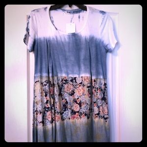 ‼️NWT‼️ Sia Tie Dye Floral Dress